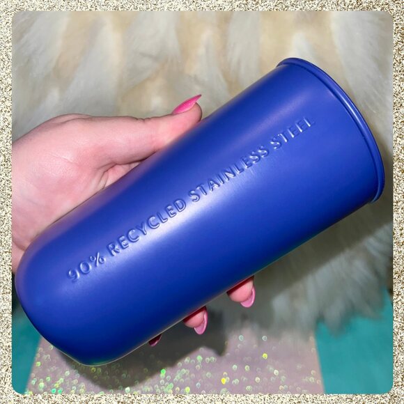 💜 ♻️ 2025 Starbucks Purple/Blue Recycled 6 Piece Collection NWT - Picture 11 of 12